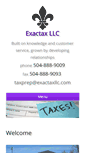 Mobile Screenshot of exactaxllc.com